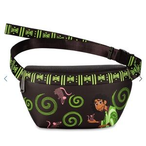 Disney Parks Loungefly Encanto Don't Talk About Bruno Glow n Dark Fanny Pack NWT